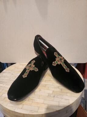 Dolce & Gabbana Velvet Loafers size 11
